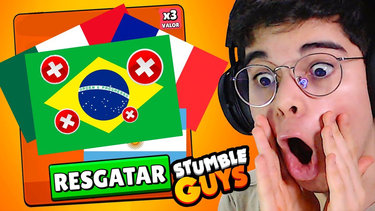 NÃO TOQUE NAS CORES DAS BANDEIRAS DA LOJA DO STUMBLE GUYS