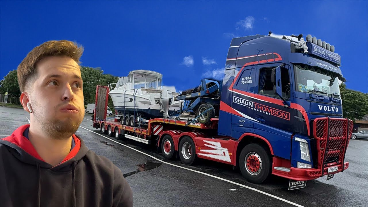 What Could Go Wrong? Transporting a Boat 500 Miles to Scotland!