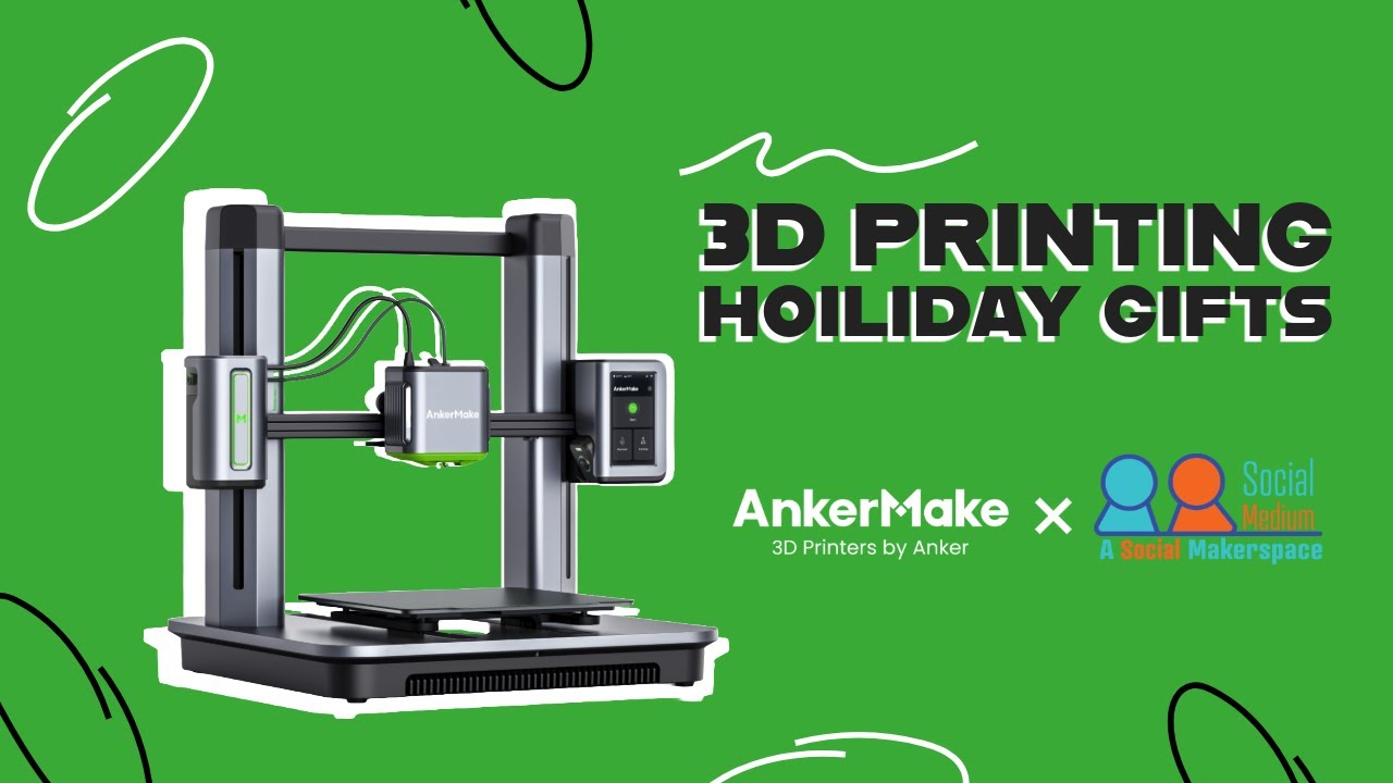 AnkerMake M5 | 3D Printing | Make Holiday and New Year Gifts!✨#eufymake