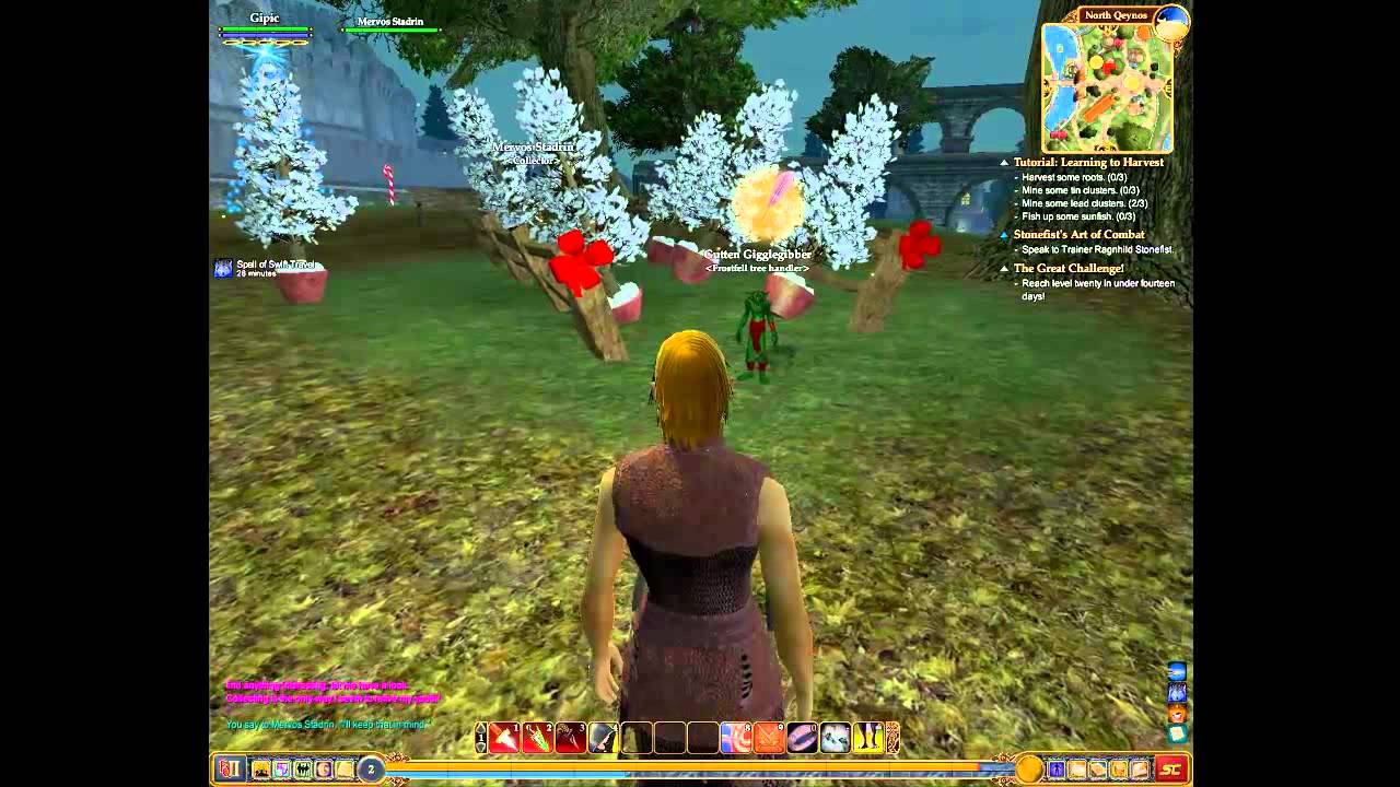 Free to Play Games - Everquest2 - Harvesting, Collections, Crafting
