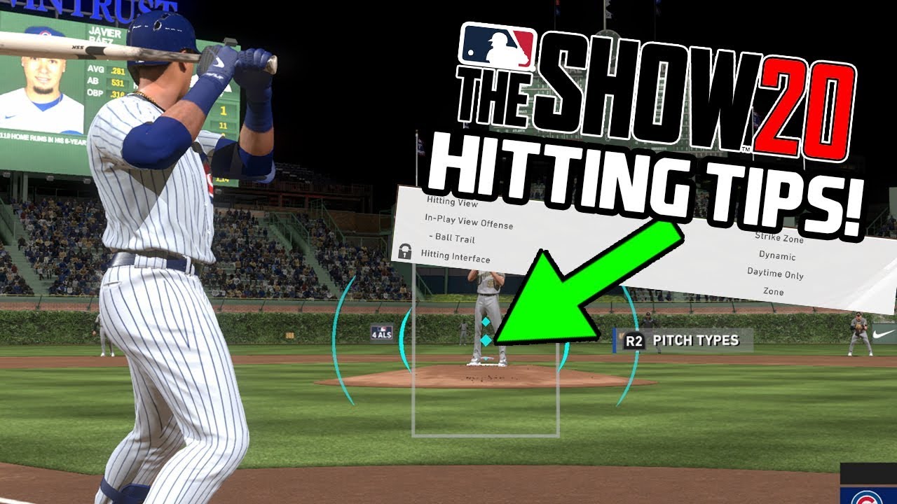 Best Hitting Tips MLB The Show 20 (Tutorial & Tips)