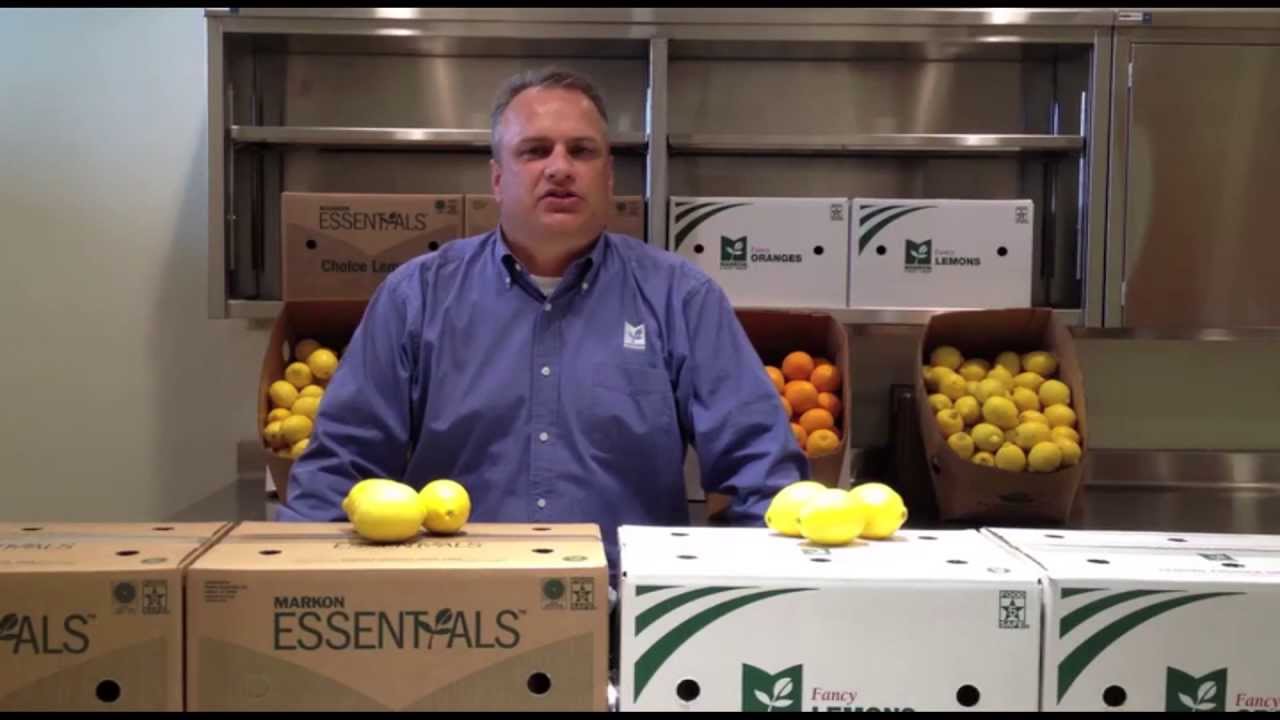 Markon First Crop and Essentials Choice Lemons