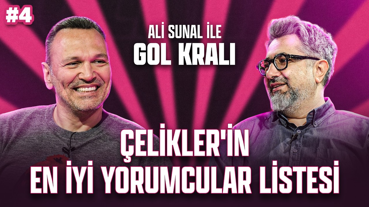 Serdar Ali Çelikler'in en beğendiği futbol yorumcuları kimler? | Ali Sunal | Gol Kralı #4