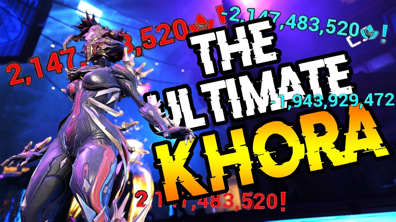 THE ULTIMATE KHORA | Best Red Crit Khora Build - RIVENLESS!