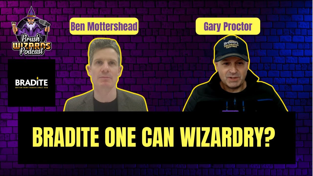 Ep 7 Bradite Paints: From Industrial Roots to Modern Decorating Innovation | Brush Wizards Podcast