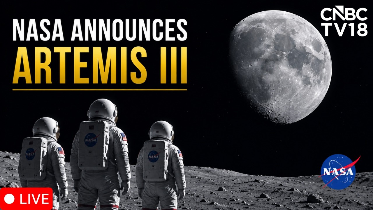 NASA LIVE: Artemis III Astronaut Announcement | NASA Unveils It's Next Moon Mission | Space | N18G