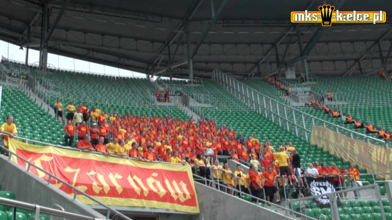 Śląsk Wrocław - KORONA KIELCE 2:0 - doping (26.08.2012 r.)