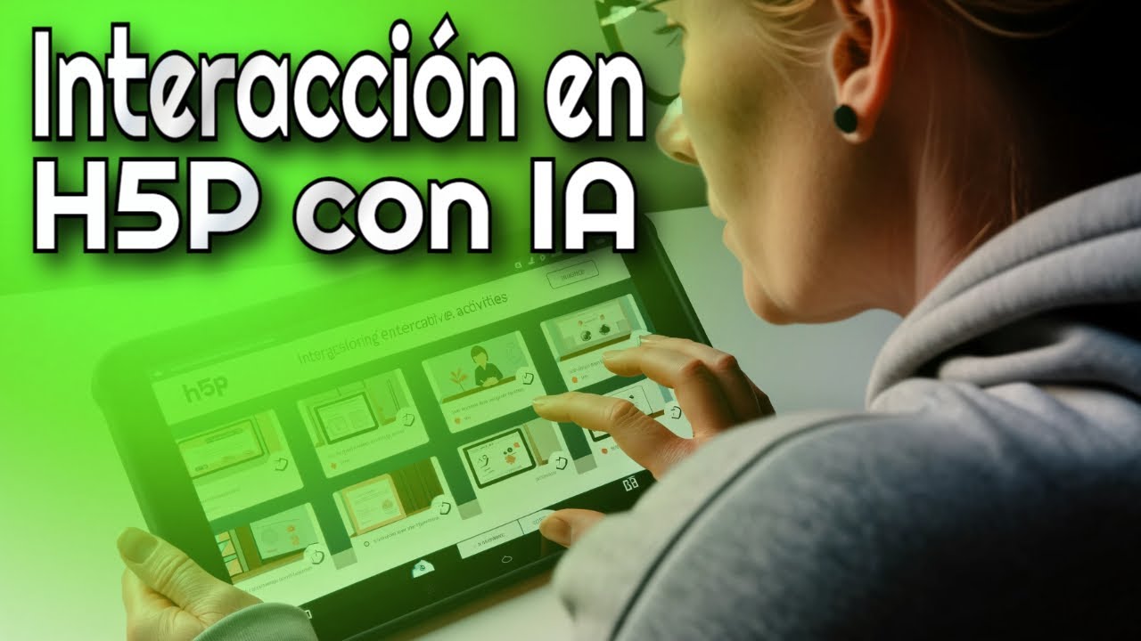 Innovación educativa con IA: Crea actividades interactivas en H5P