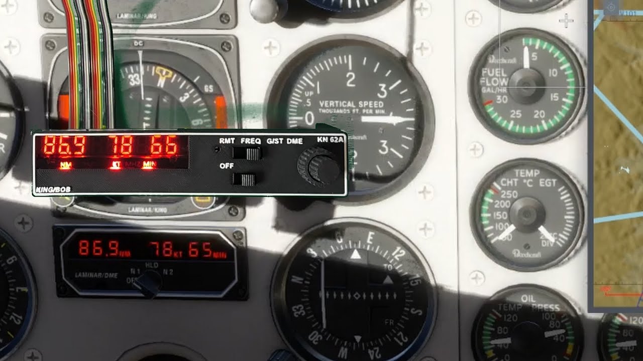 Build a Flight Simulator DME Radio Panel! (KN 62A) | C172 #56