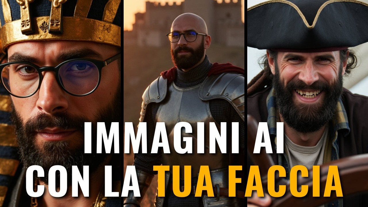 Crea immagini AI con la TUA FACCIA [Tutorial]