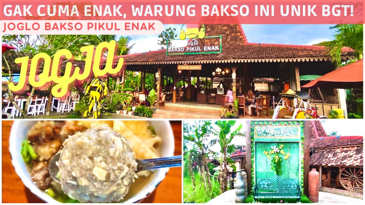 JOGLO BAKSO PIKUL ENAK | Rekomendasi Wisata Kuliner Viral di Jogja Terbaru 2022