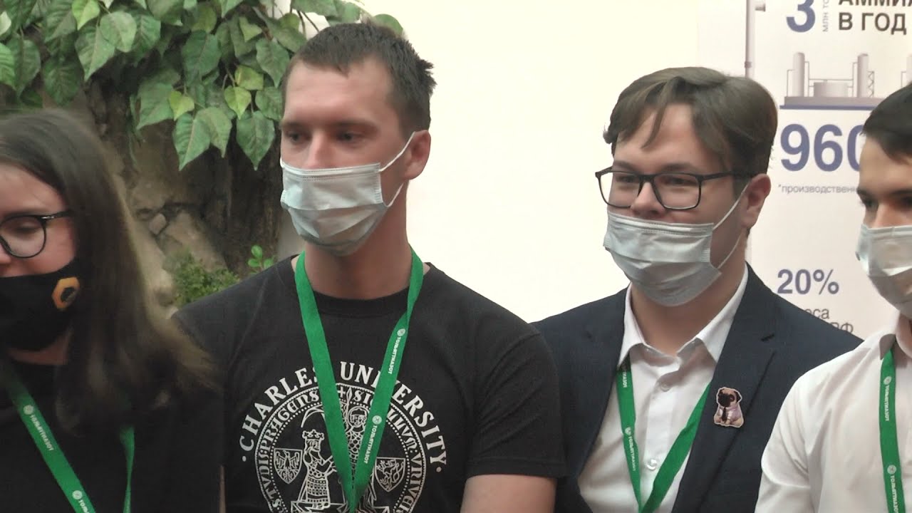 Дискуссионный круглый стол с учениками школы №41 и студентами ТГУ по проекту 3 агрегата карбамида