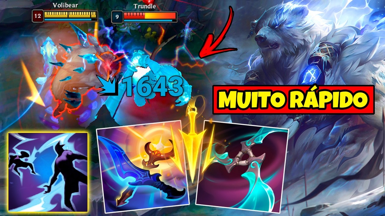 ESSA BUILD DE VELOCIDADE DE ATAQUE QUEBRA O VOLIBEAR