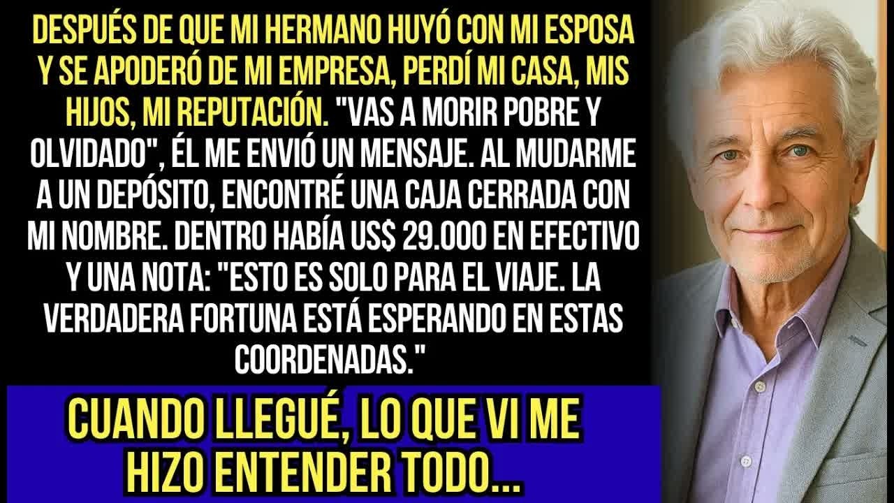 Mi Hermano Robó A Mi Esposa, Mi Empresa Y Mis Hijos, Entonces Descubrí El Secreto De US$ 50 Millones