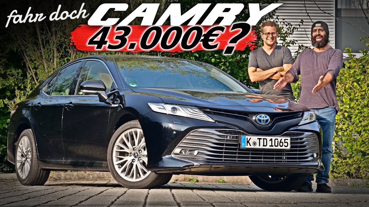 Alternative zu 5er, A6 oder E-Klasse? TOYOTA CAMRY HYBRID 2019 | Review und Fahrbericht | Fahr doch