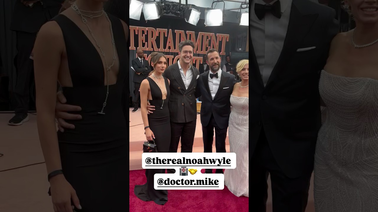 Doctor Mike Emmy’s Red Carpet w/ Noah Wyle