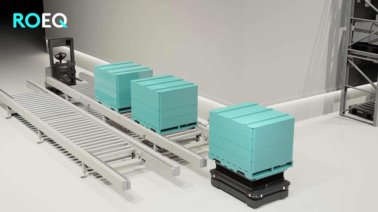 ROEQ TML1200  Lifter for MiR AMR - Applications