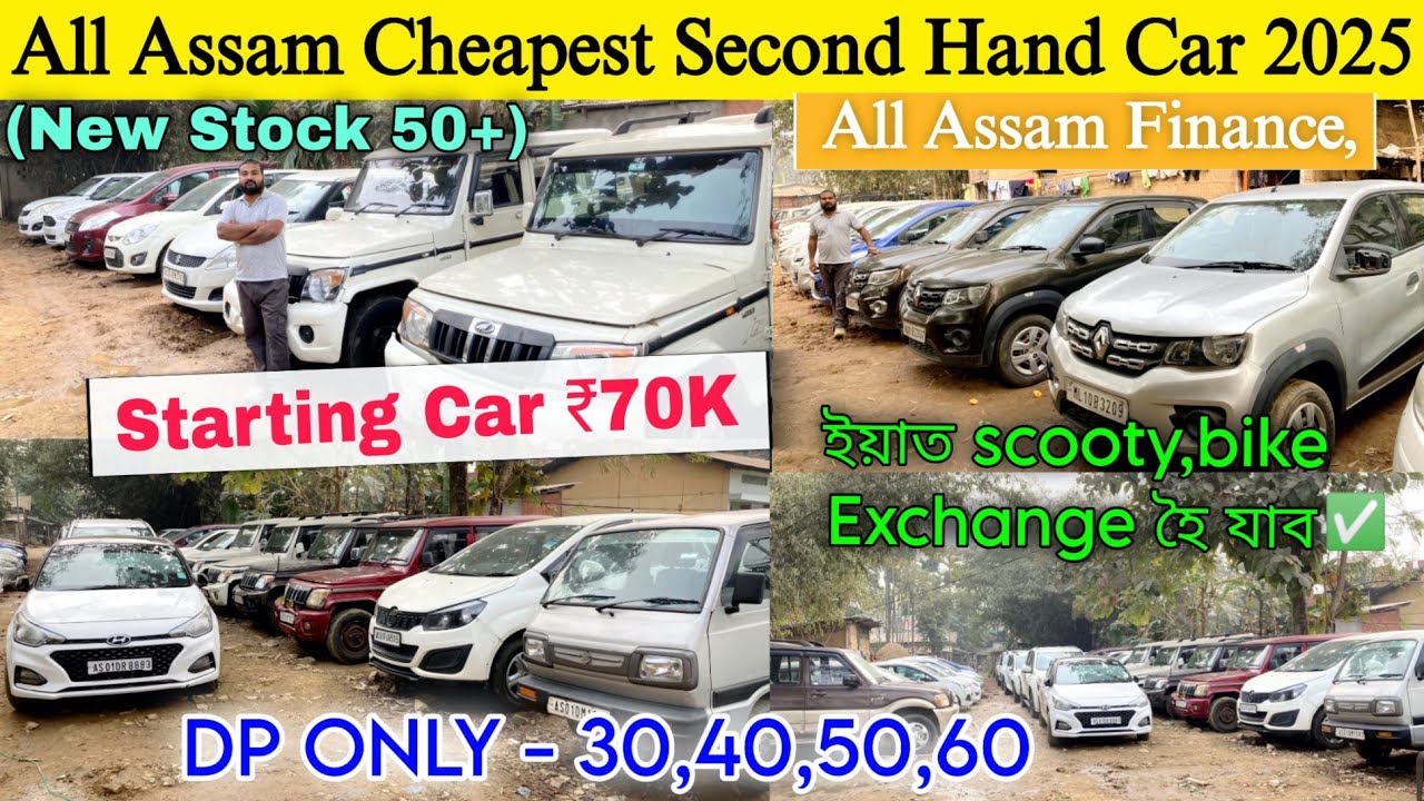 Starting₹70000😍Cheapest Second Hand Car in Guwahati/Kb Auto Agency/Under 1Lakh Used Car Assam 2025✅