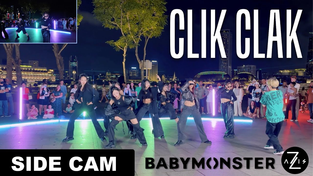 [KPOP IN PUBLIC / SIDE CAM] BABYMONSTER - 'CLIK CLAK' | DANCE COVER | Z-AXIS FROM SINGAPORE