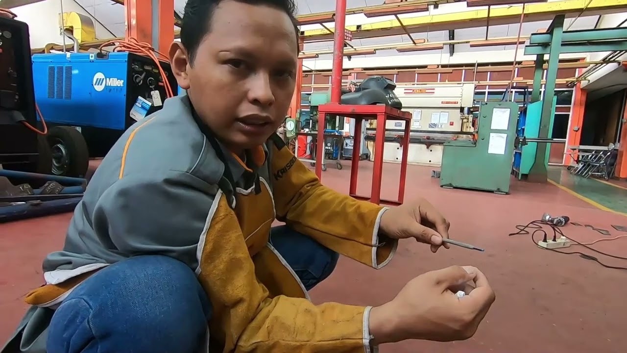 VIDEO 1 Dasar Pengelasan Las Listrik (SMAW)-Bagian Mesin Las, Kode Elektroda, Polaritas, Kekuatan.