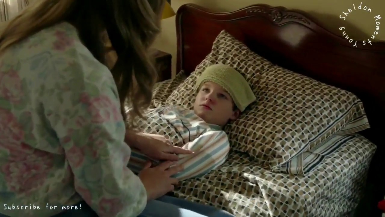 Sheldon&rsquo;s Mom singing &ldquo;Warm Kitty&rdquo; -Young Sheldon Cooper got sick
