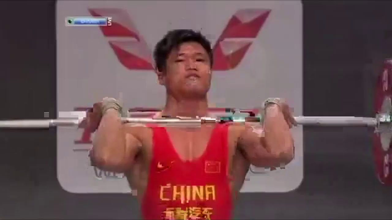 LU Xiaojun - 2011 World Weightlifting Championships (211kg attempt)