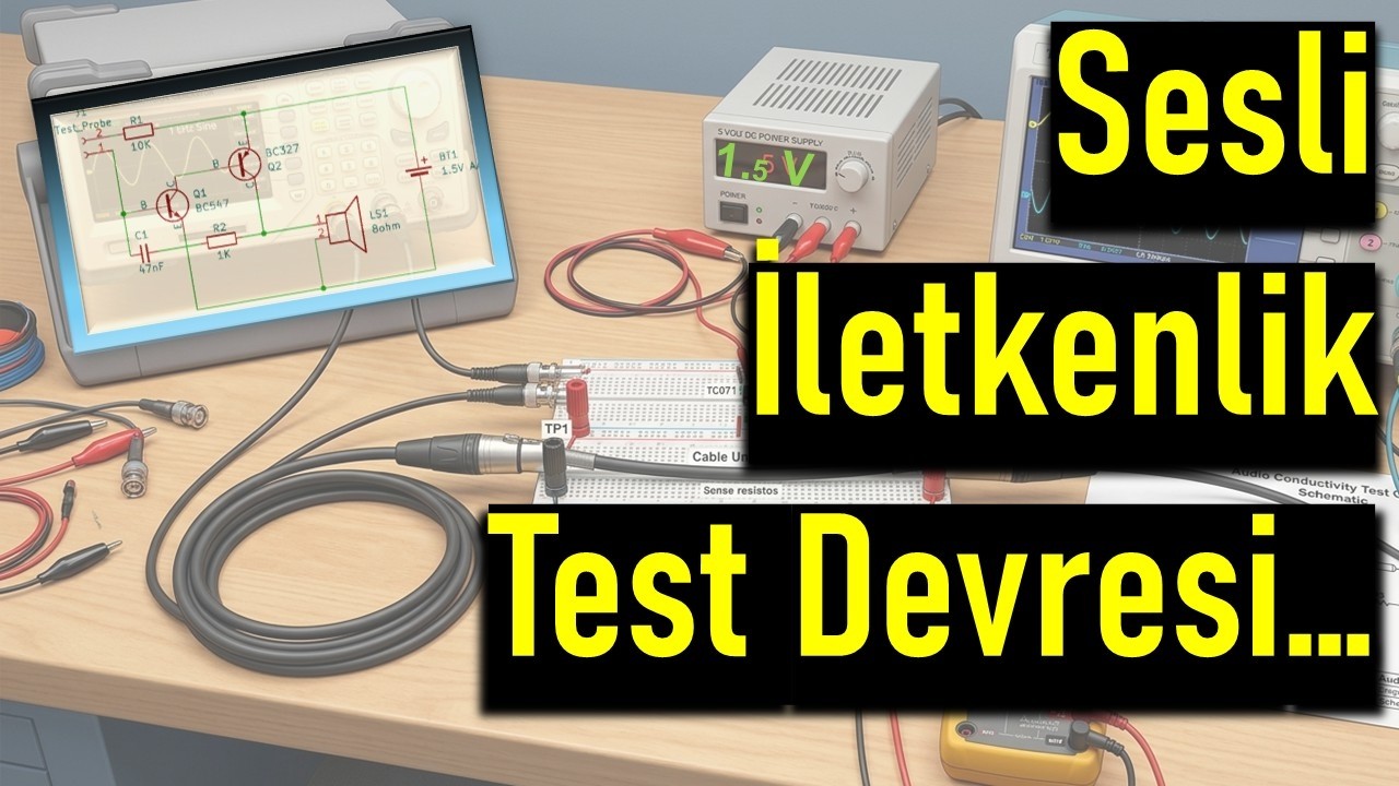 🔉Sesli İletkenlik Test Devresi