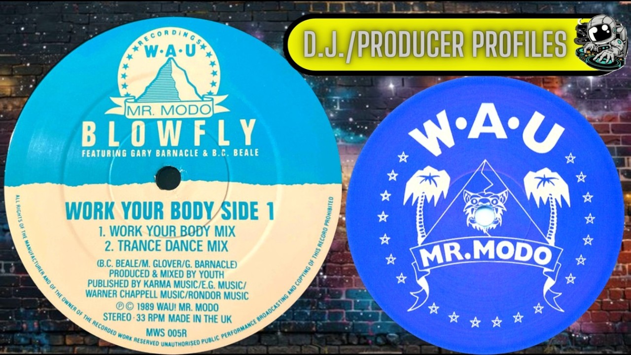 Blowfly ft. Gary Barnacle & B.C. Beale - Work Your Body (1989) | WAU! Mr. Modo Acid House Techno 12”