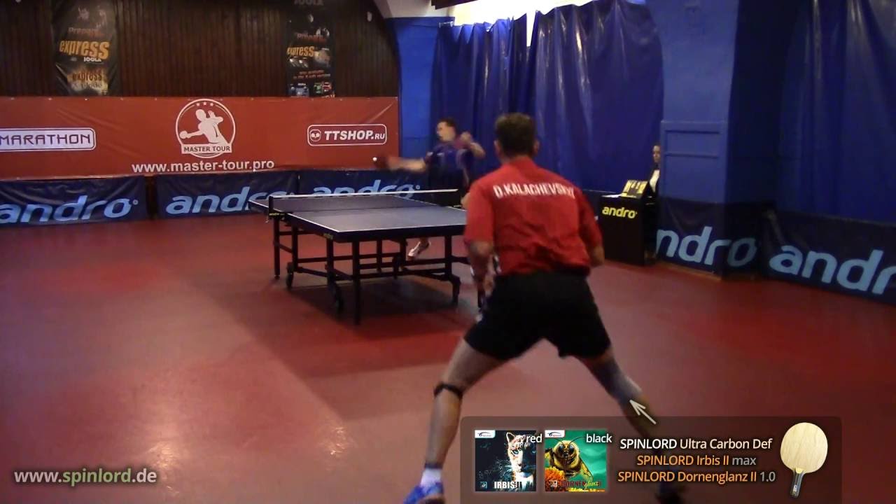 Denis Kalachevskiy - BH chopping with SPINLORD Dornenglanz II 1 0 mm on SPINLORD Ultra Carbon Def