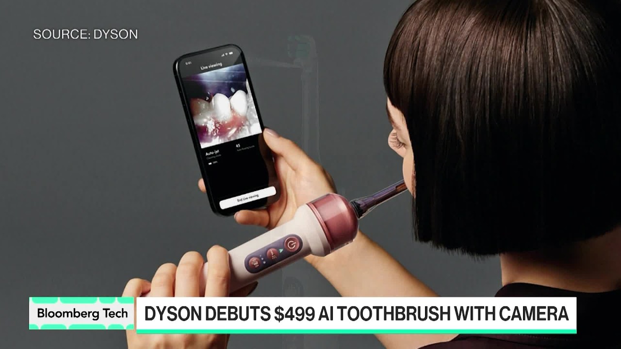 Dyson Unveils AI-Powered Toothbrush With Built-In Camera