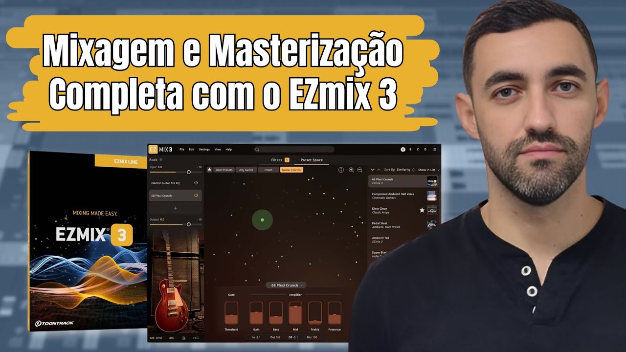 Mix e Master Completa com EZmix 3: Tudo com Apenas 1 Plugin e IA!