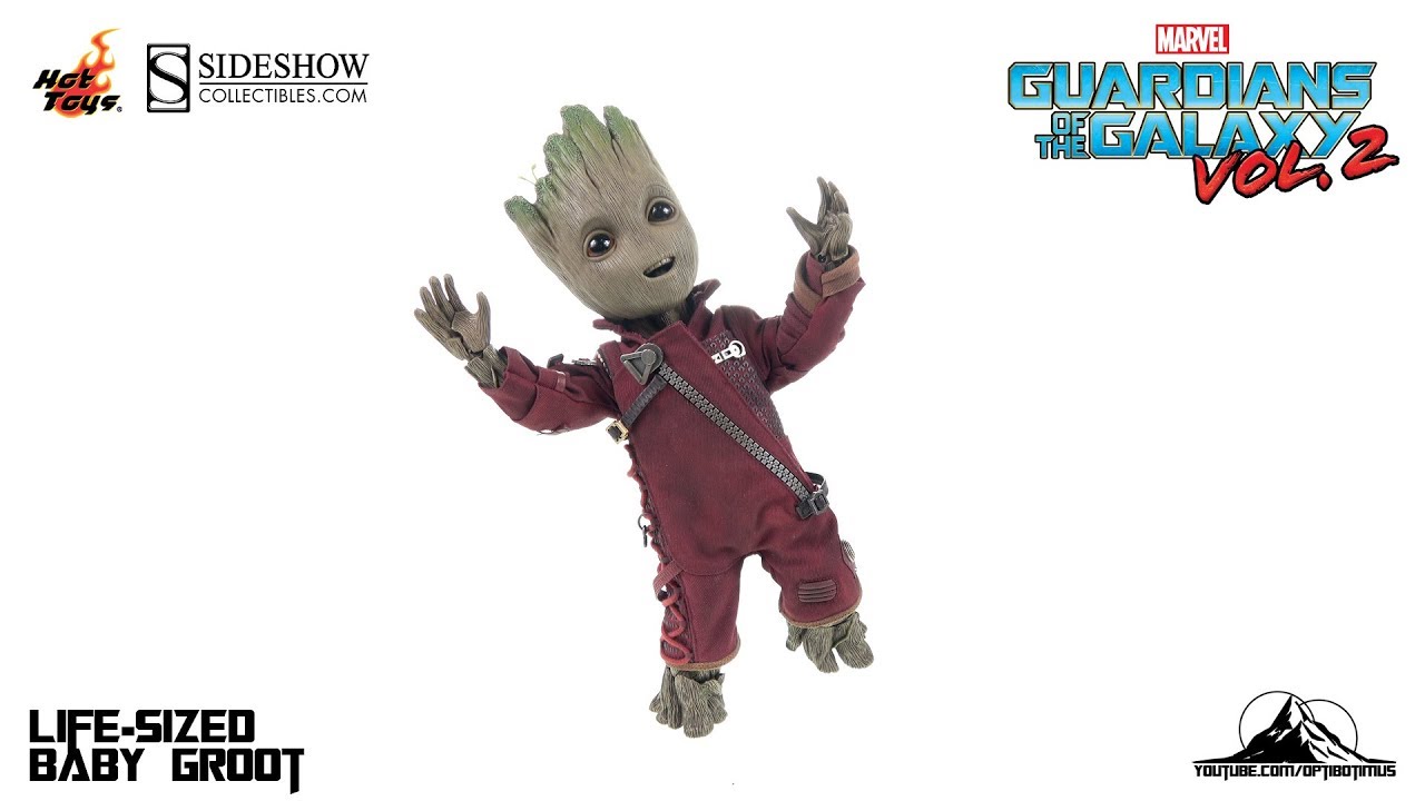 Optibotimus Reviews: Hot Toys Guardians of the Galaxy Vol. 2 Life-Size BABY GROOT