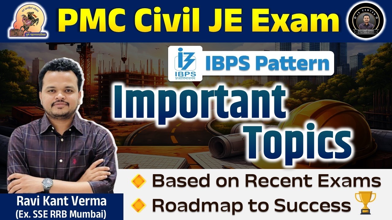 PMC ROADMAP | PMC IMPORTANT TOPICS | IBPS PATTERN 