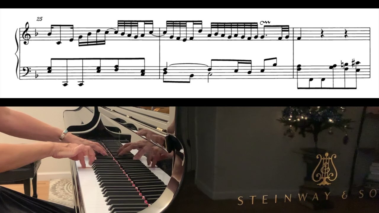 Demonstration: ii. Andante, from J.S. Bach's Italian Concerto, BWV 971