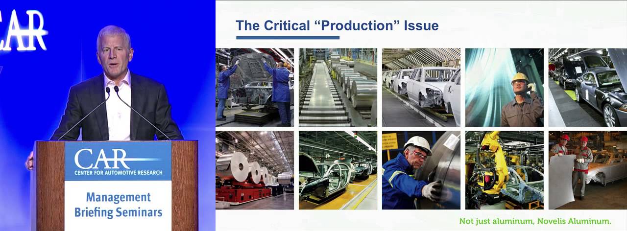 Novelis CEO Highlights Aluminum's Benefits at CAR