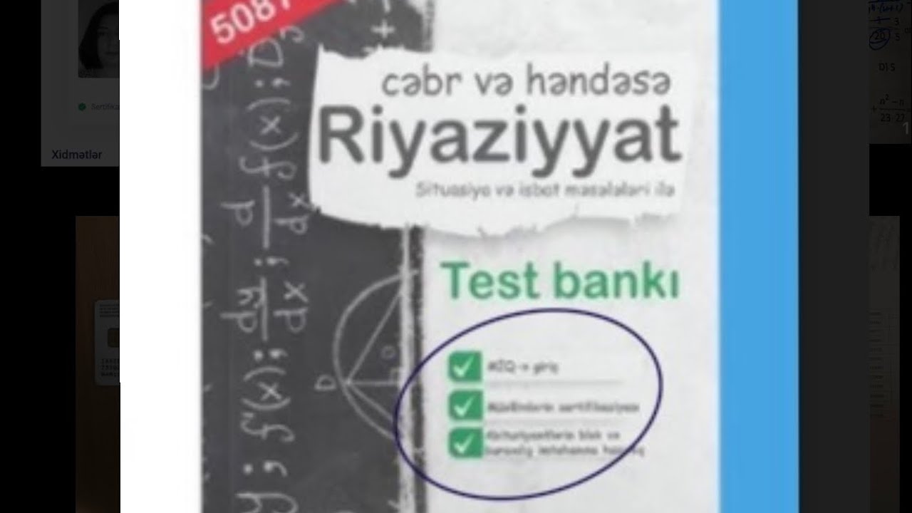 Mıqə giriş kitabından üçbucaqlar