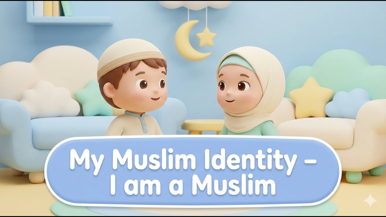 I Am a Muslim | میں ہوں مسلمان | Islamic Kids Urdu Poem #میں ہوں مسلمان  #cutecartoon #islamicpoem