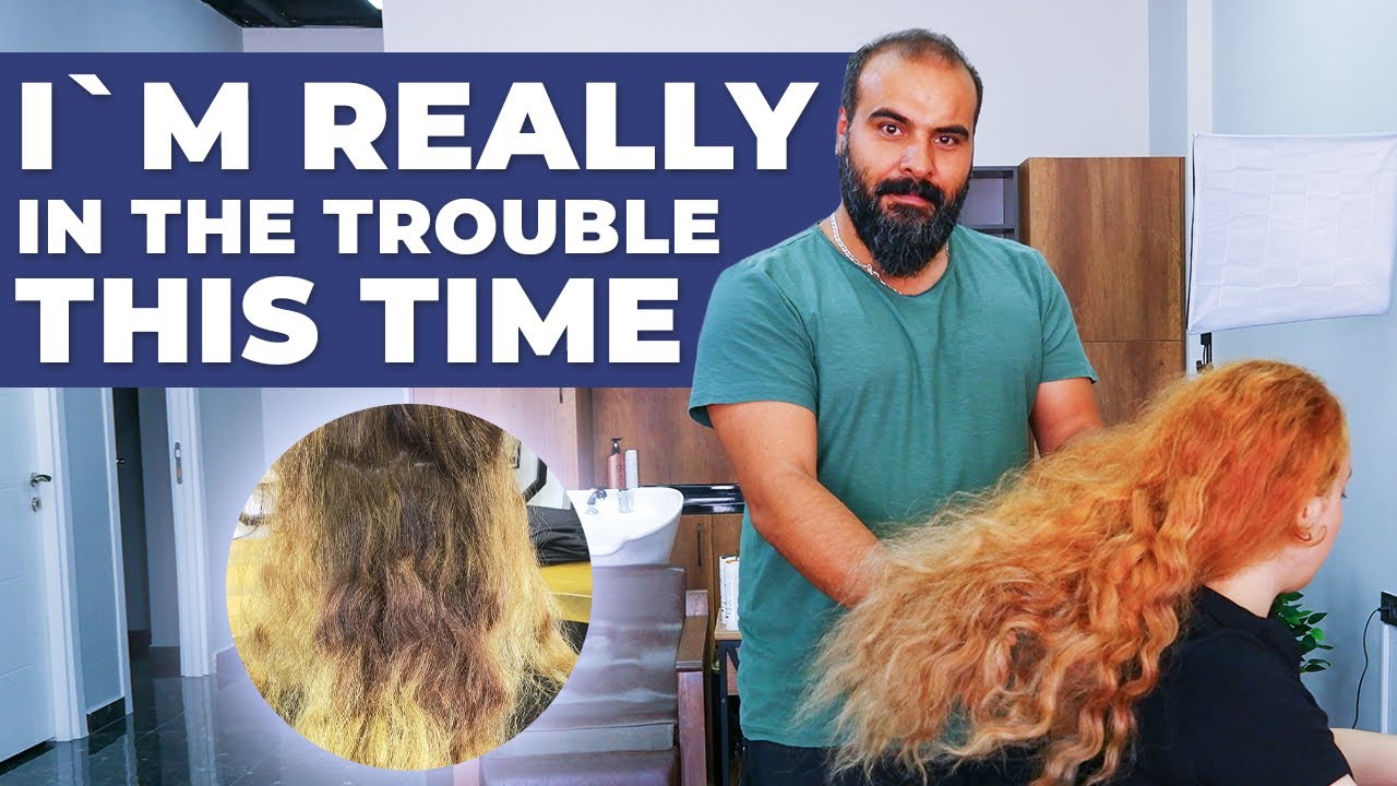 Curly Hair Transformation - Bring Life to the Hair | HAIR ASMR CEYHUN