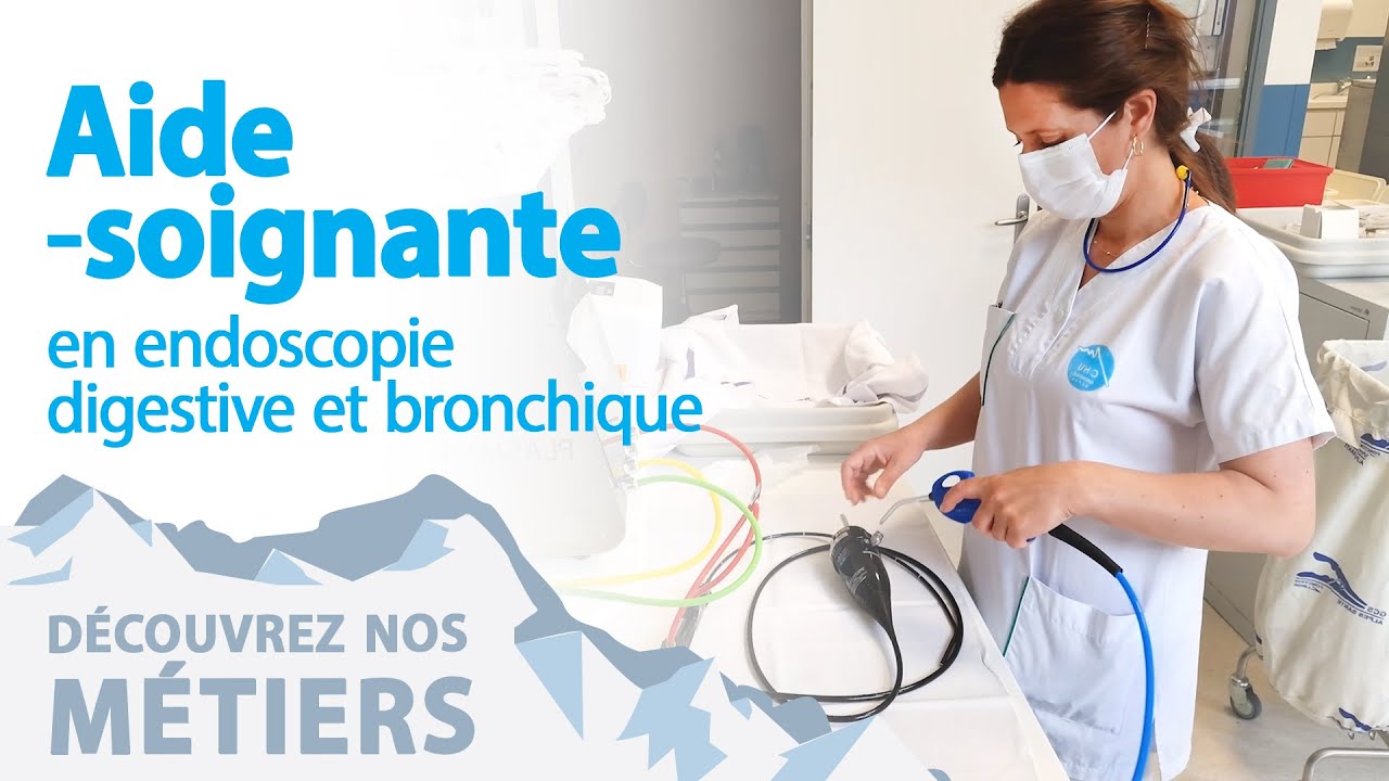 Nos métiers : Aide-soignante en endoscopie digestive et bronchique