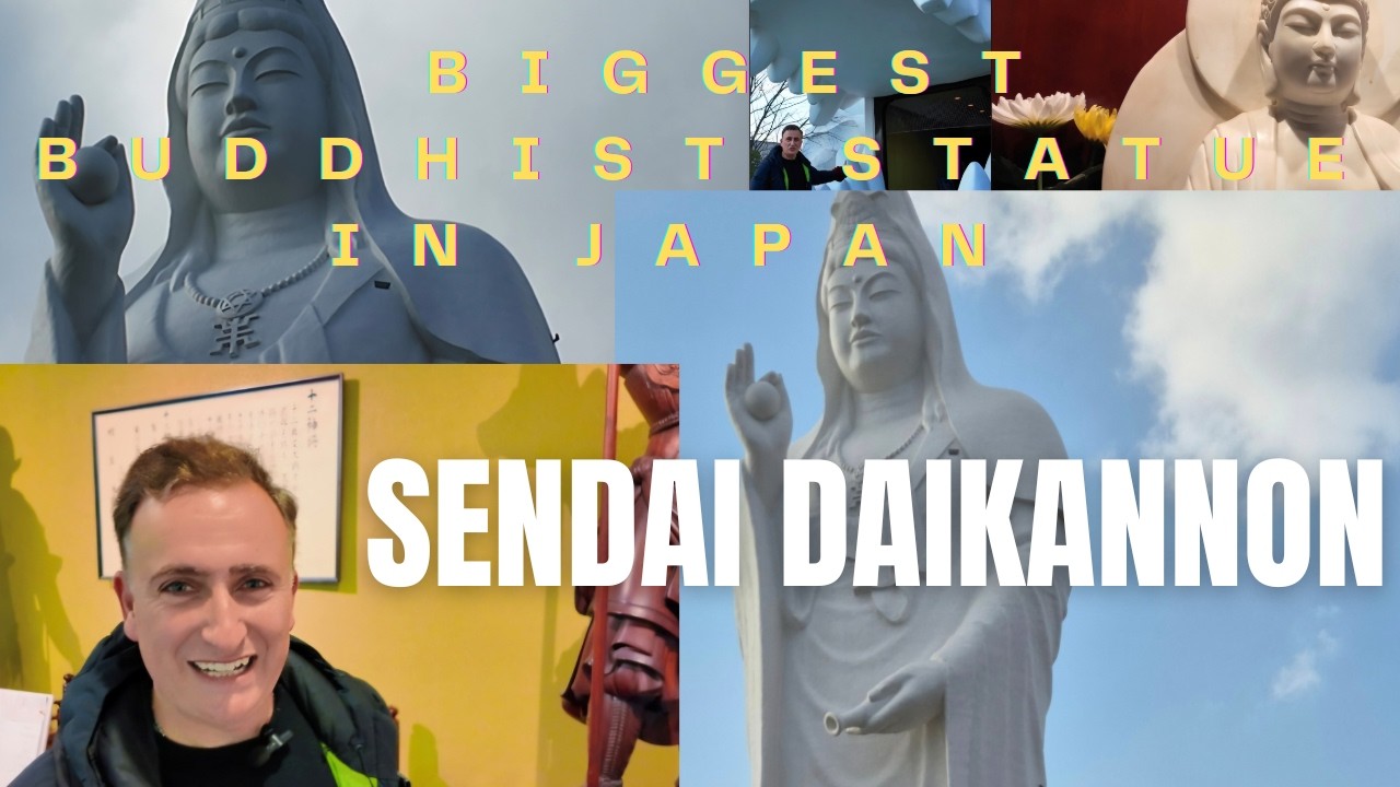 Sendai Daikannon review 2026: Japan’s Towering Goddess of Mercy #japan #vlog #travel #budha#sendai  