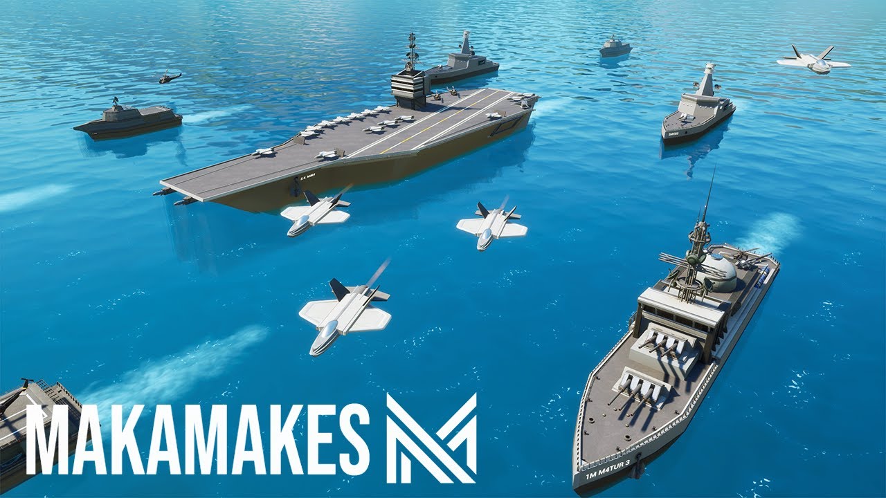 4 Hour Build CHALLENGE! - Naval Fleet | Fortnite Creative