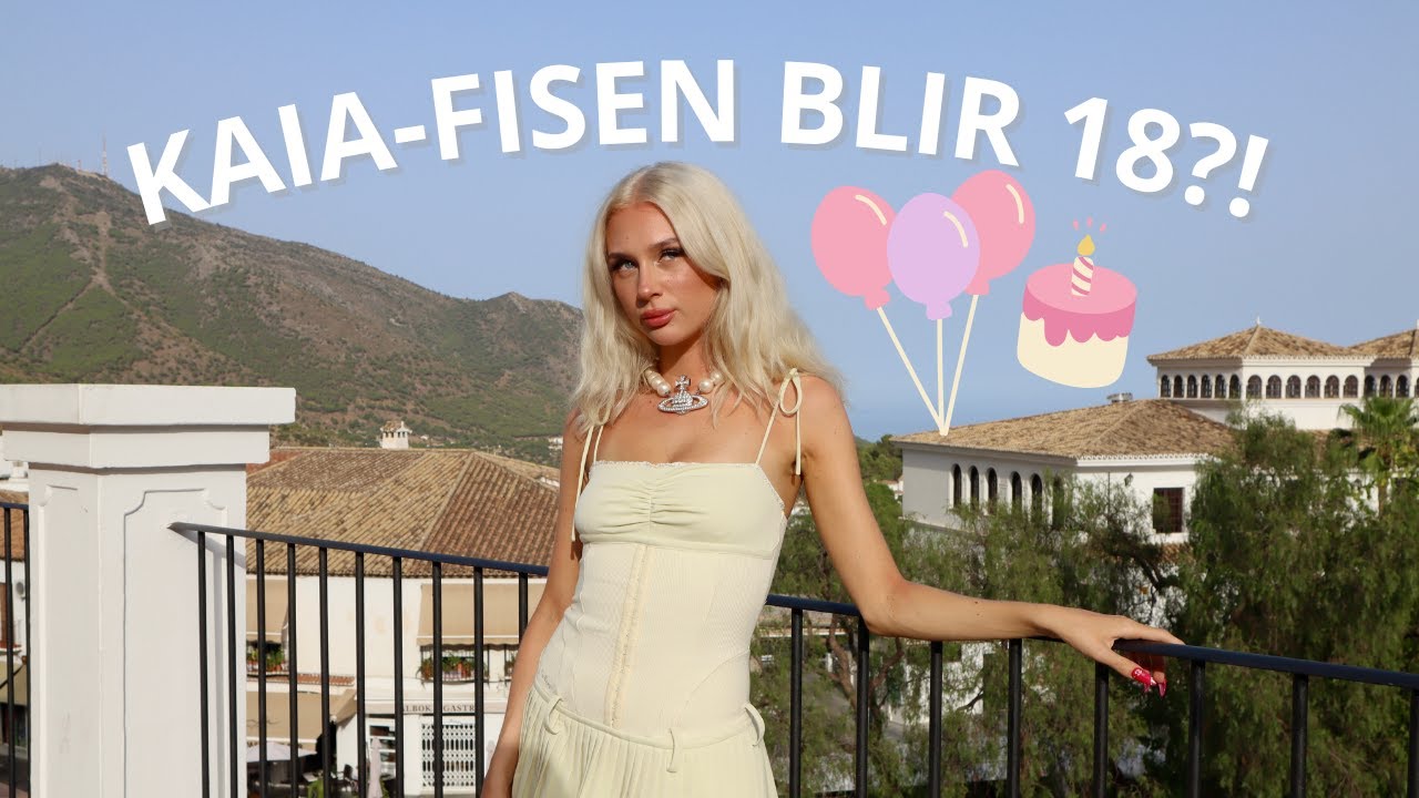 Spanien/Fuengirola vlogg #3 KAIAS 18-ÅRS DAG!!