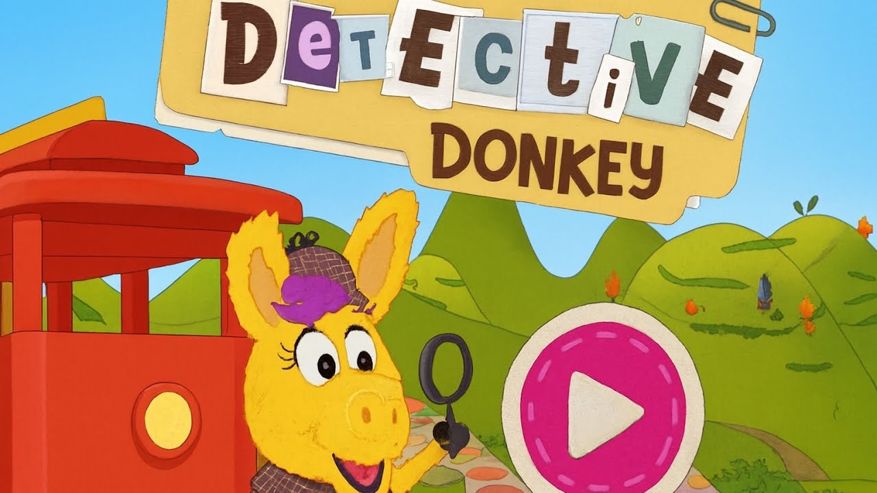 Donkey Hodie : Detective Donkey 🐴 PBS KIDS Game (mini explorers zone)
