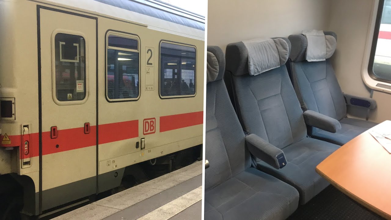 Ein Exot unter den Intercity Wagen der Deutschen Bahn: Mitfahrt im ex Touristikzug Wagen Bvmkz 856.0