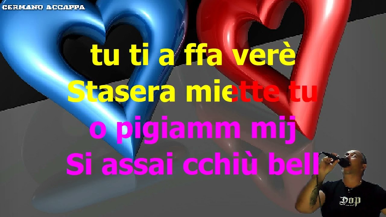 Tony Colombo -Senza Russetto karaoke GERMANO ACCAPPA