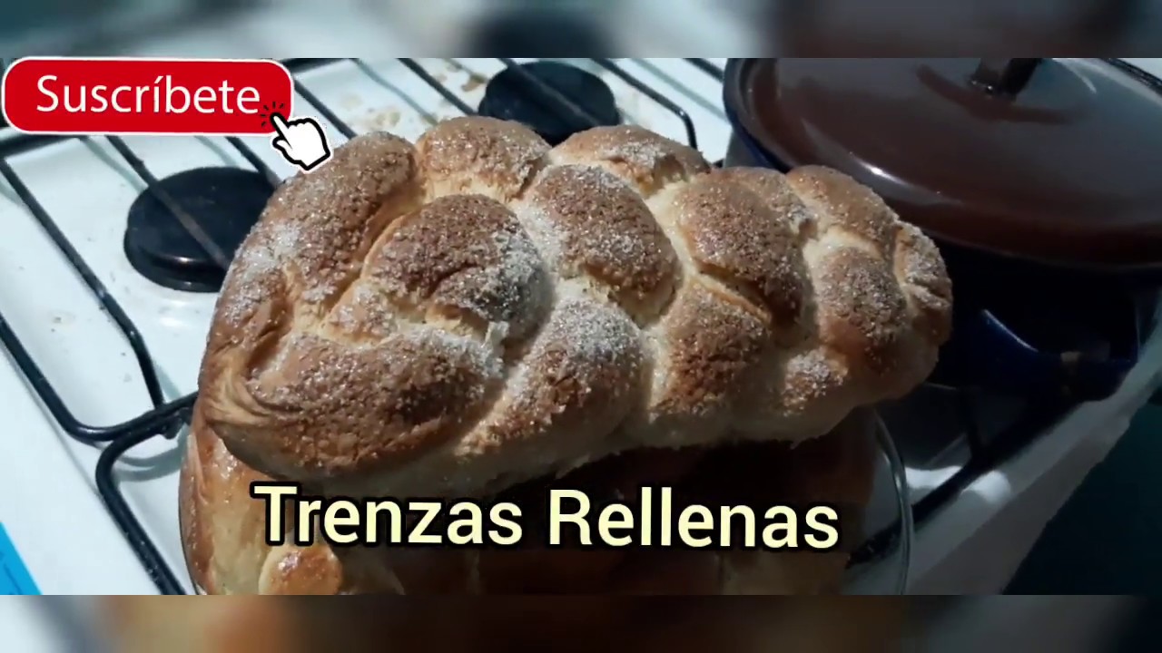 Trenzas Rellenas de queso Filadelfia