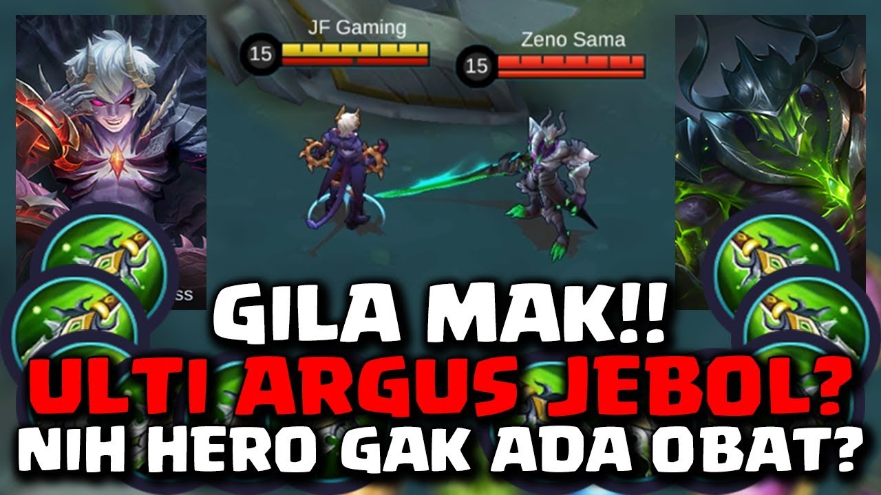 DYRROTH VS ARGUS || FULL BLADE OF DESPAIR || MOBILE LEGENDS