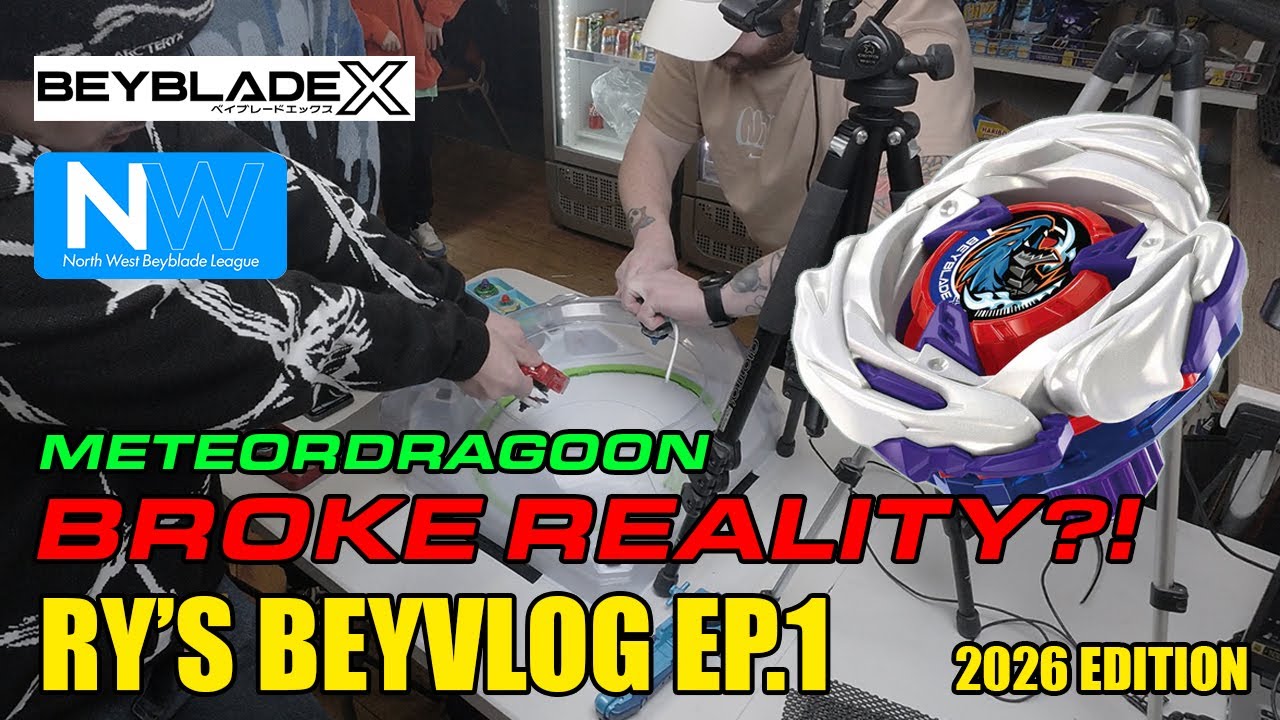 [BEYBLADE X] I used METEOR DRAGOON for the FIRST TIME in a RANKED  Tournament?! [BEYVLOG’26 EP.1]