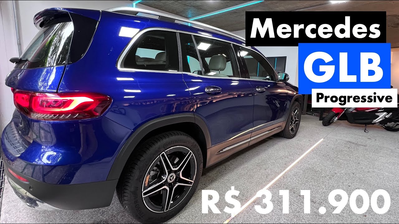 A Mercedes MAIS BARATA do Brasil: GLB 200 parte de R$ 287 mil e leva 7 com motor 1.3T 