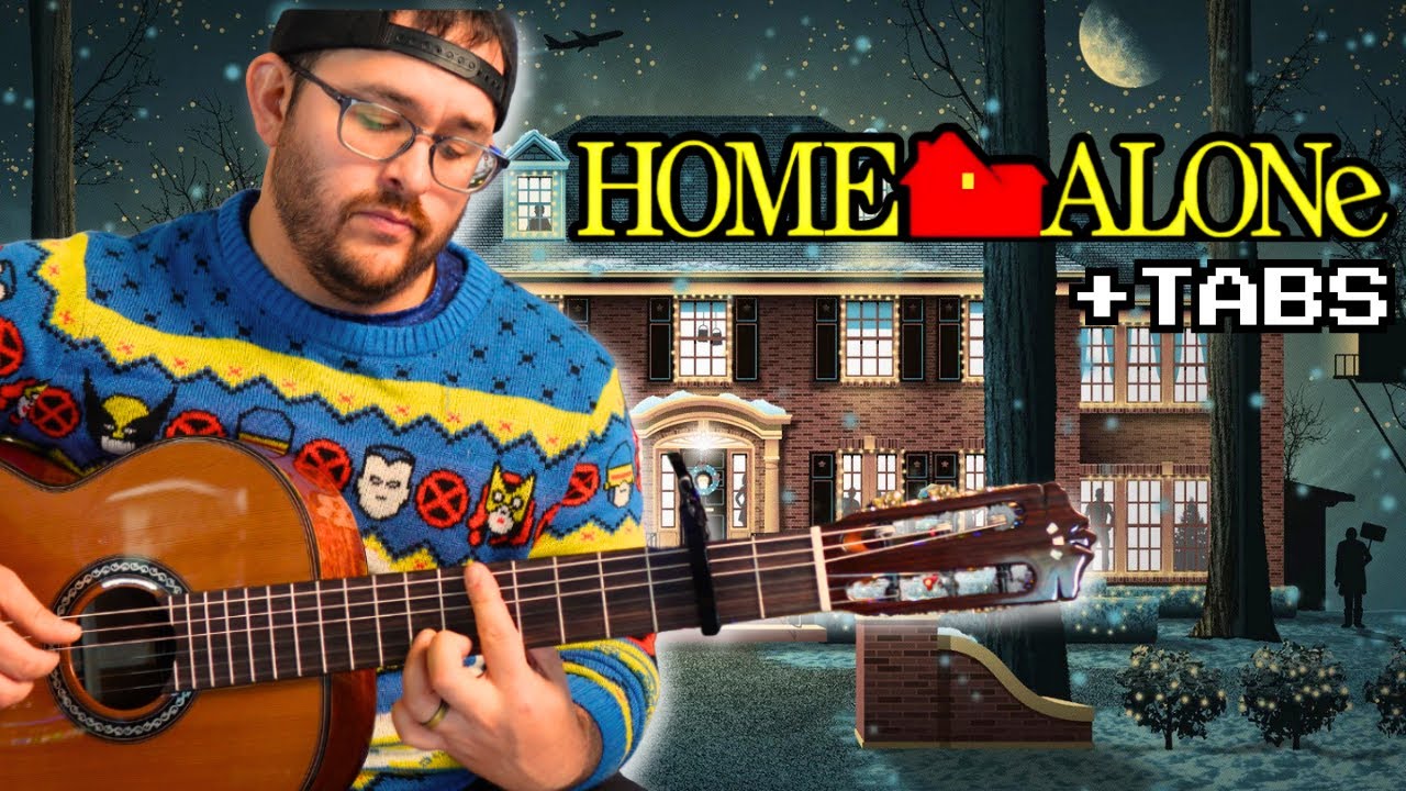 Home Alone (Somewhere In My Memory) on CLASSICAL GUITAR | with TABS